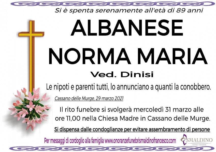 Norma Maria Albanese