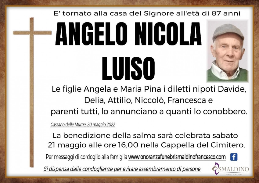 Angelo Nicola Luiso