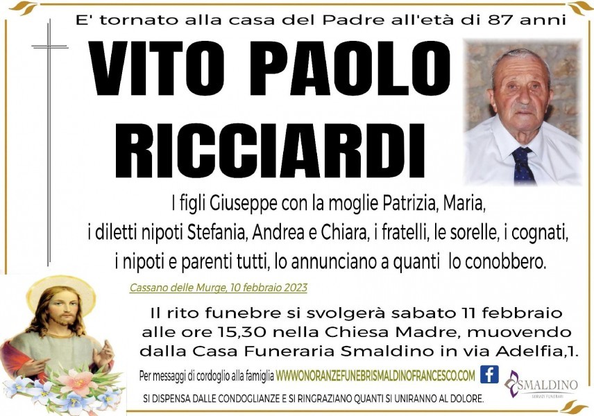 Vito Paolo Ricciardi