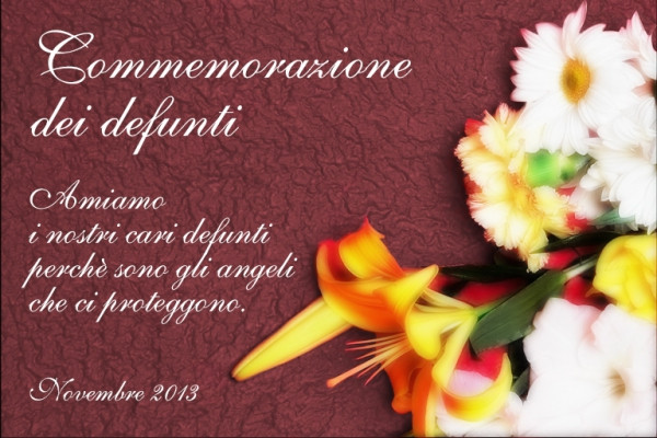 Commemorazione Defunti