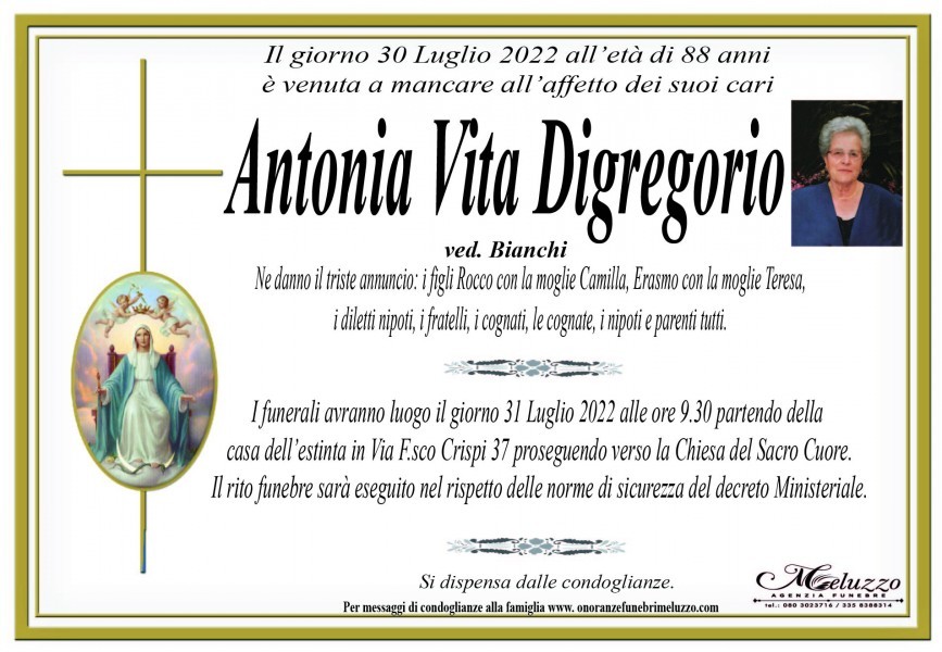 Antonia Vita Digregorio