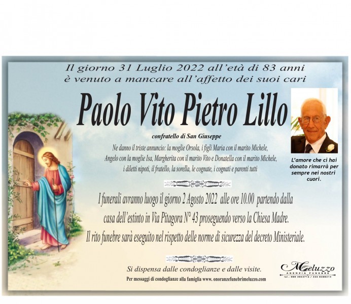 Paolo Vito Pietro Lillo