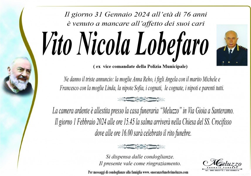 Vito Nicola Lobefaro