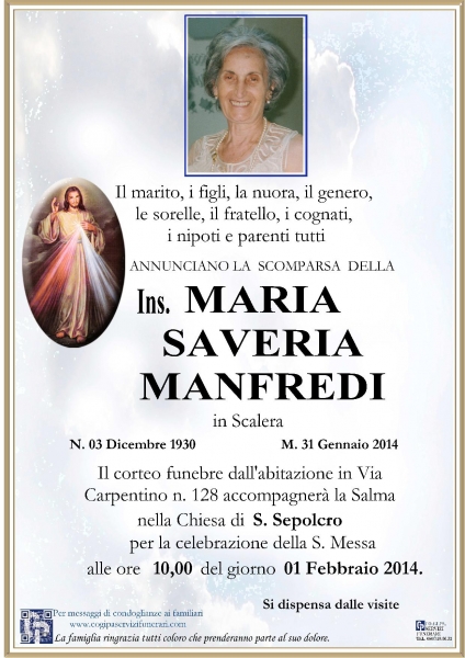 Maria  Saveria Manfredi