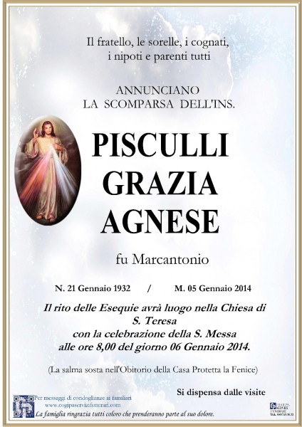 Grazia  Agnese Pisculli