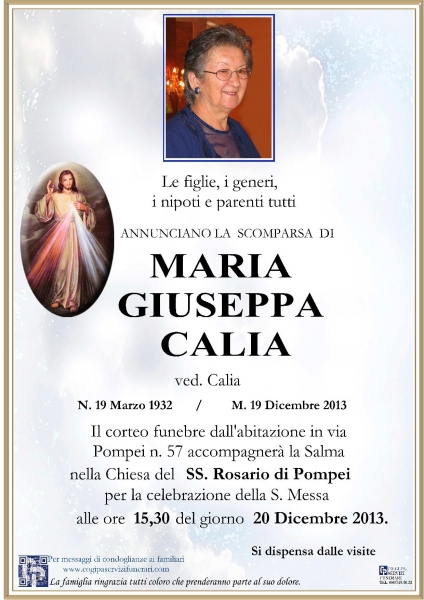 Maria  Giuseppa Calia