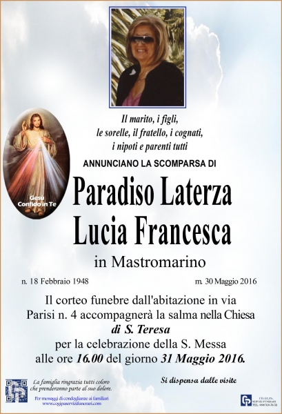 Francesca Lucia Paradiso Laterza