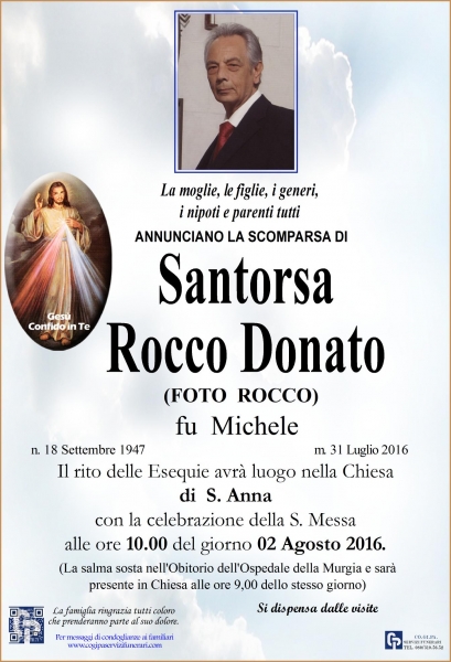 Rocco Donato Santorsa