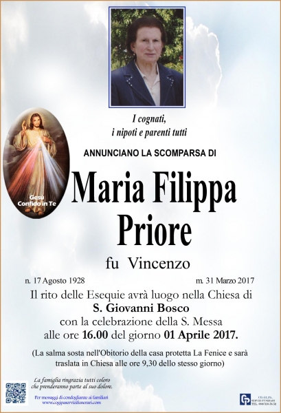 Maria Filippa Priore