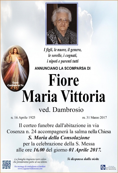Maria Vittoria Fiore