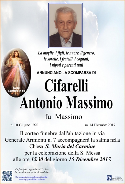 Antonio Massimo Cifarelli