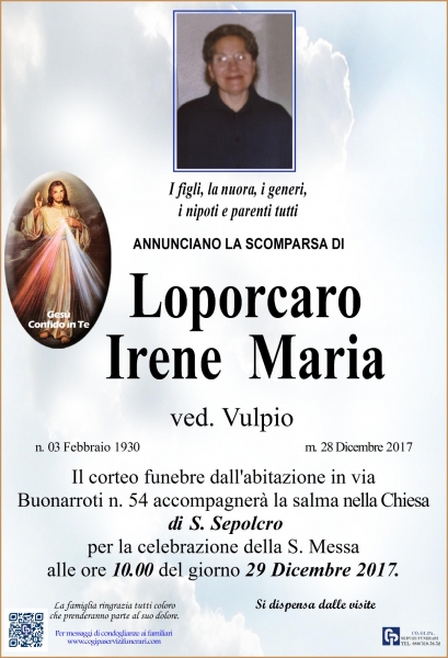 Irene Maria Loporcaro