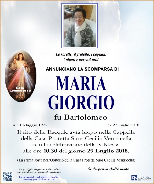 Maria  Giorgio