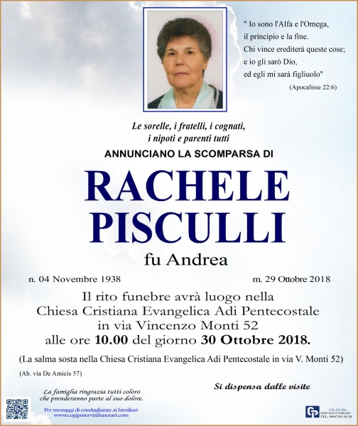 Rachele  Pisculli 