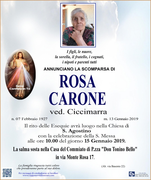 Rosa  Carone