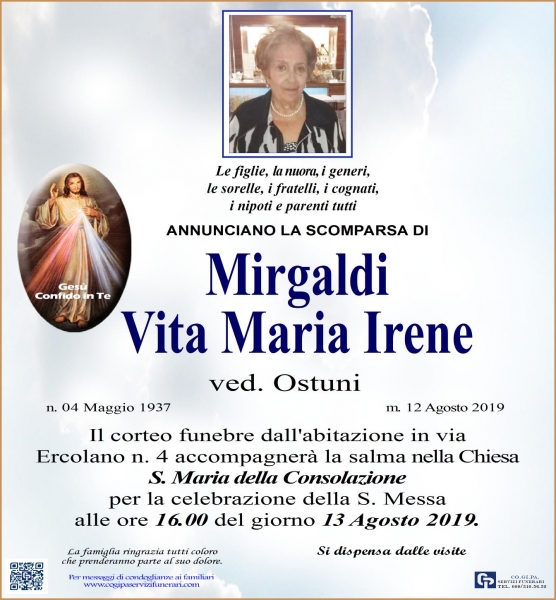 Vita Maria Irene  Mirgaldi