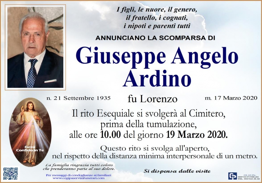 Giuseppe Angelo  Ardino