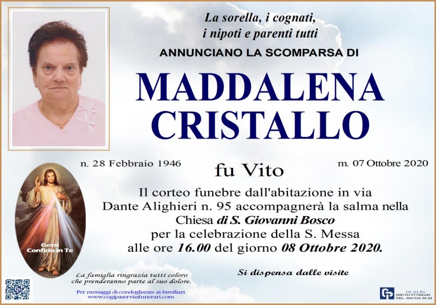 Maddalena  Cristallo 