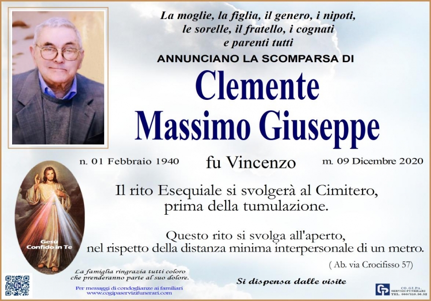 Massimo Giuseppe  Clemente 