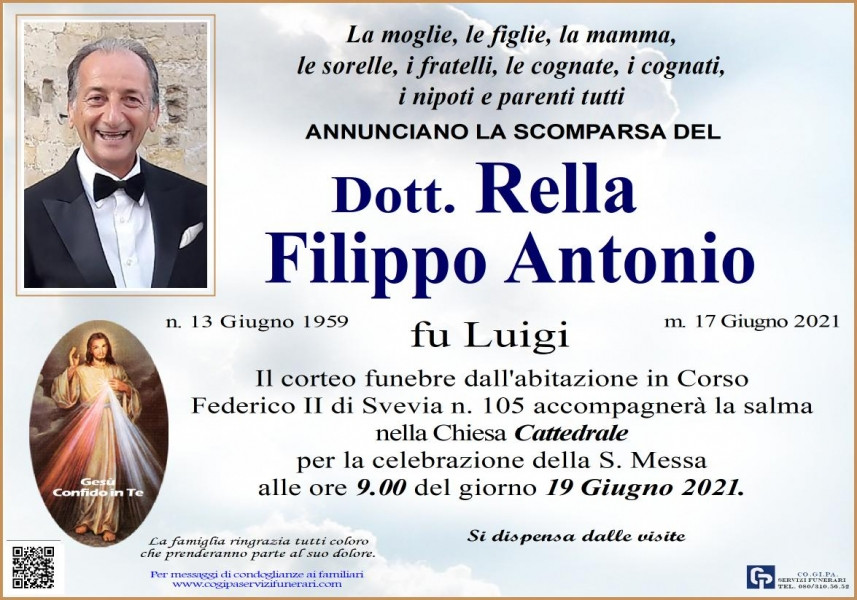 Dott. Filippo Antonio Rella