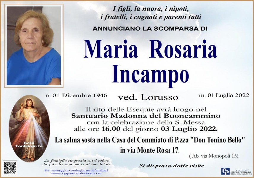 Maria Rosaria Incampo