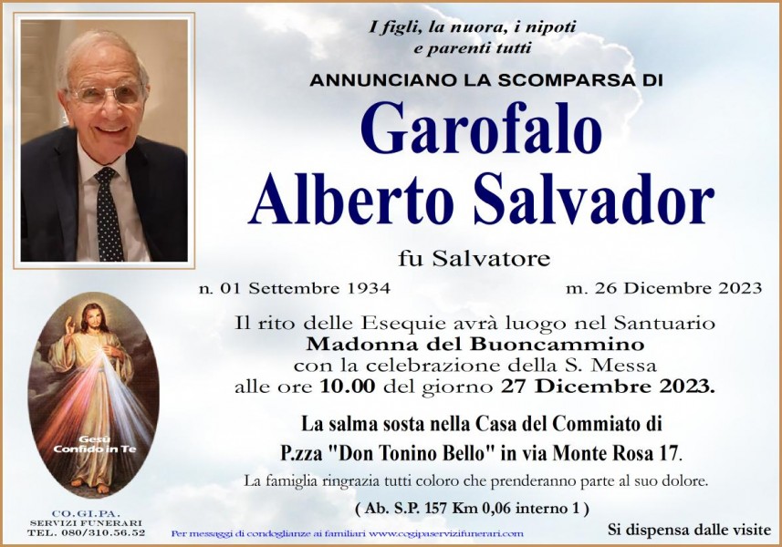 Alberto  Salvador Garofalo