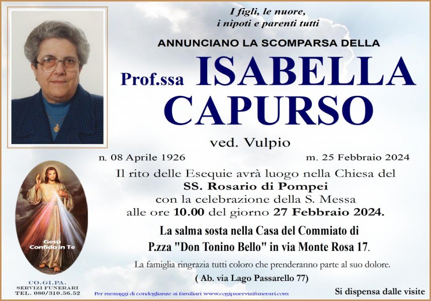 Isabella Capurso