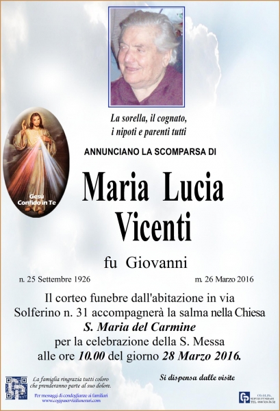 Maria Lucia Vicenti