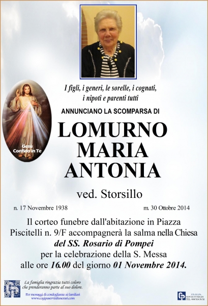 Maria Antonia Lomurno