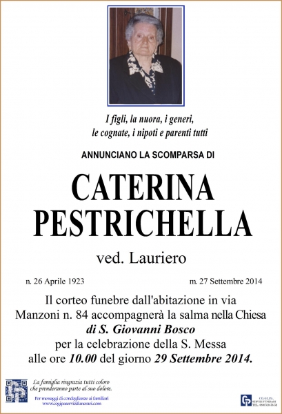 Caterina Pestrichella