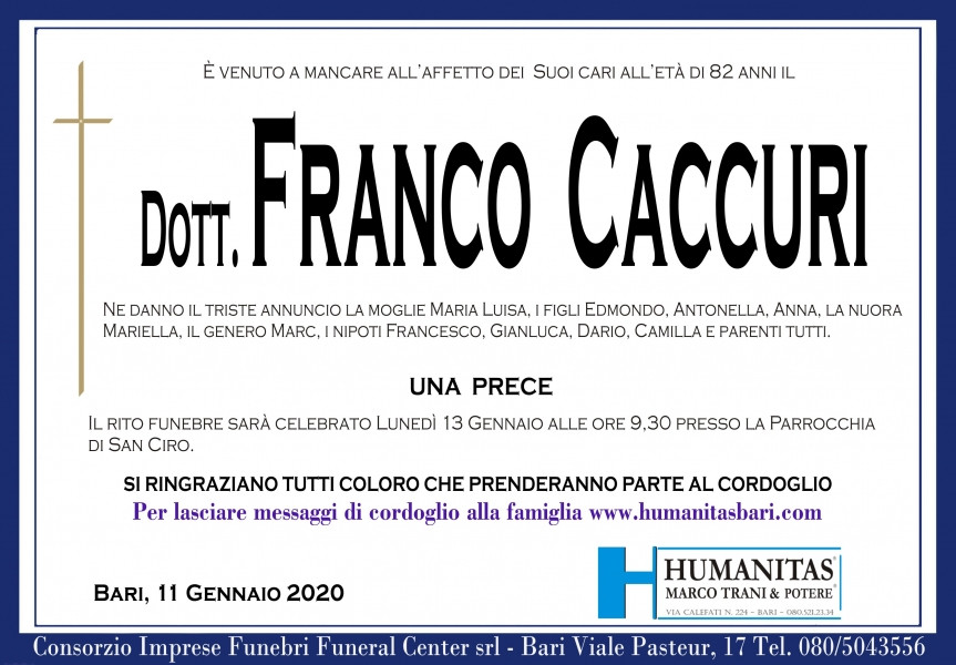Caccuri Franco