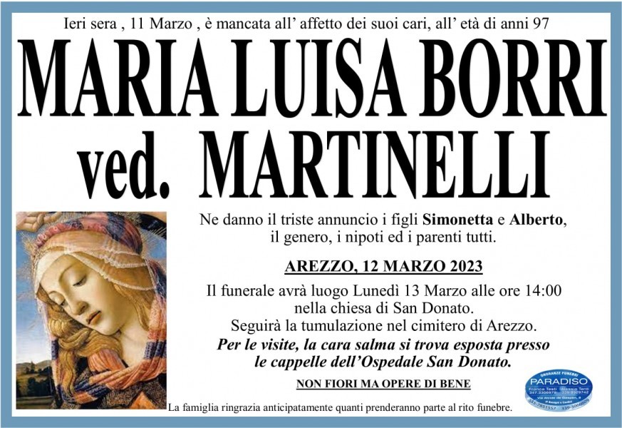 Maria Luisa Borri