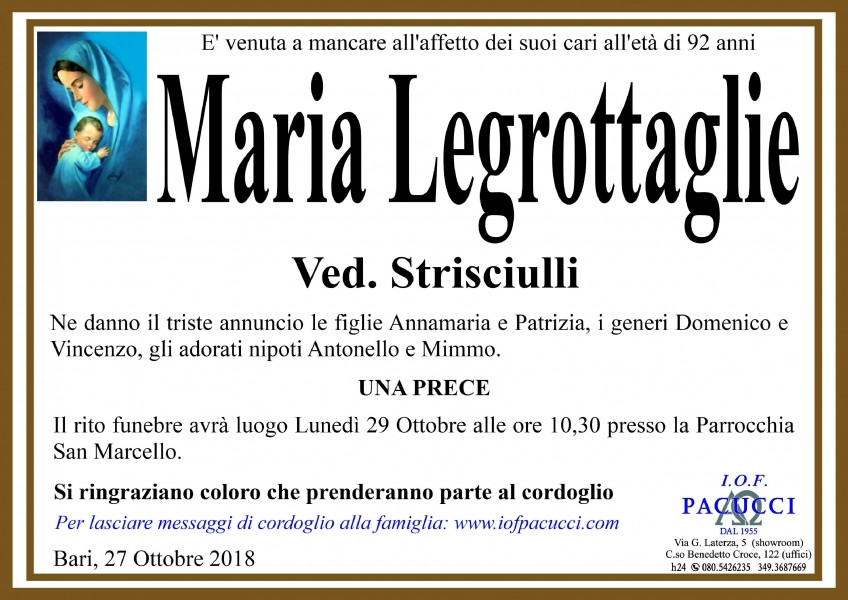 Maria  Legrottaglie