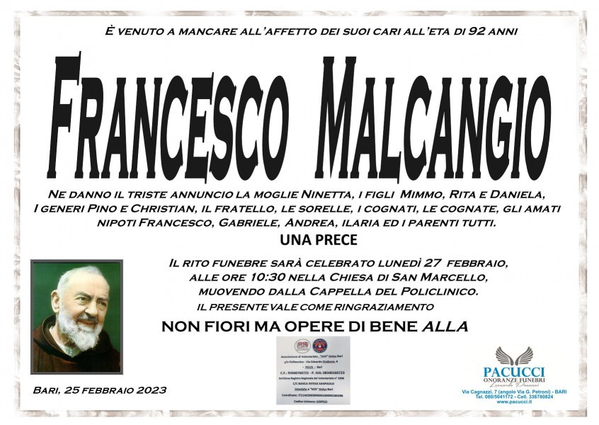 Francesco Malcangio