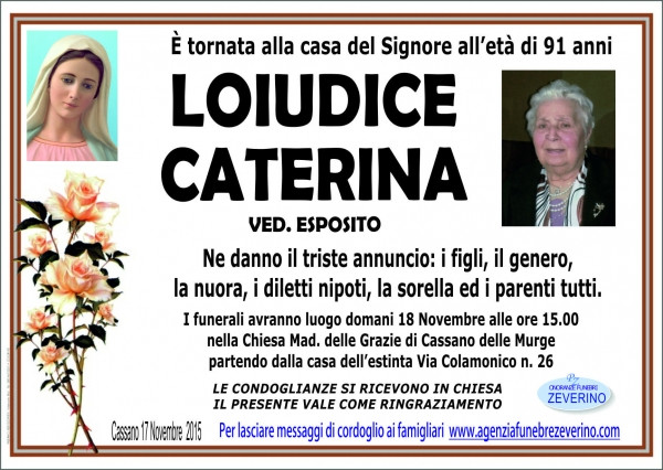 Loiudice Caterina