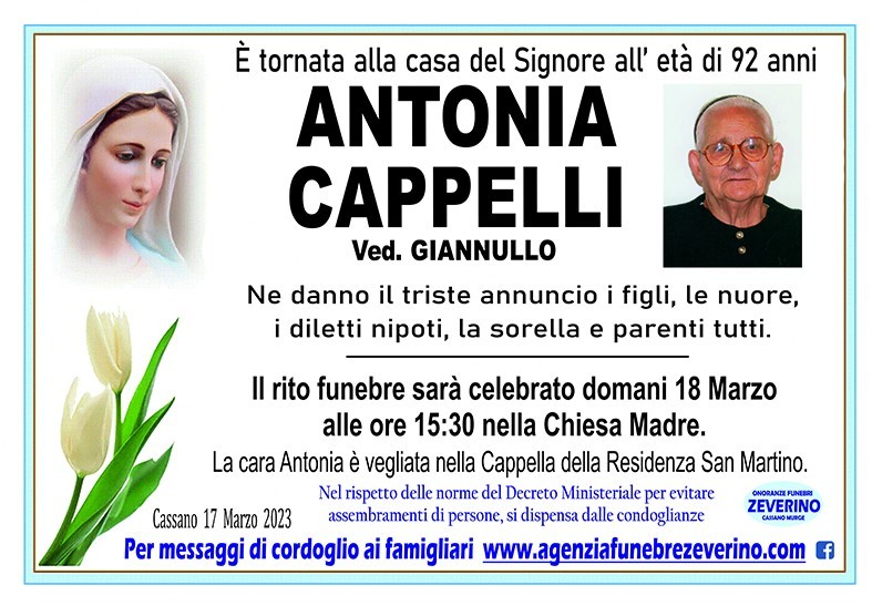 Antonia Cappelli