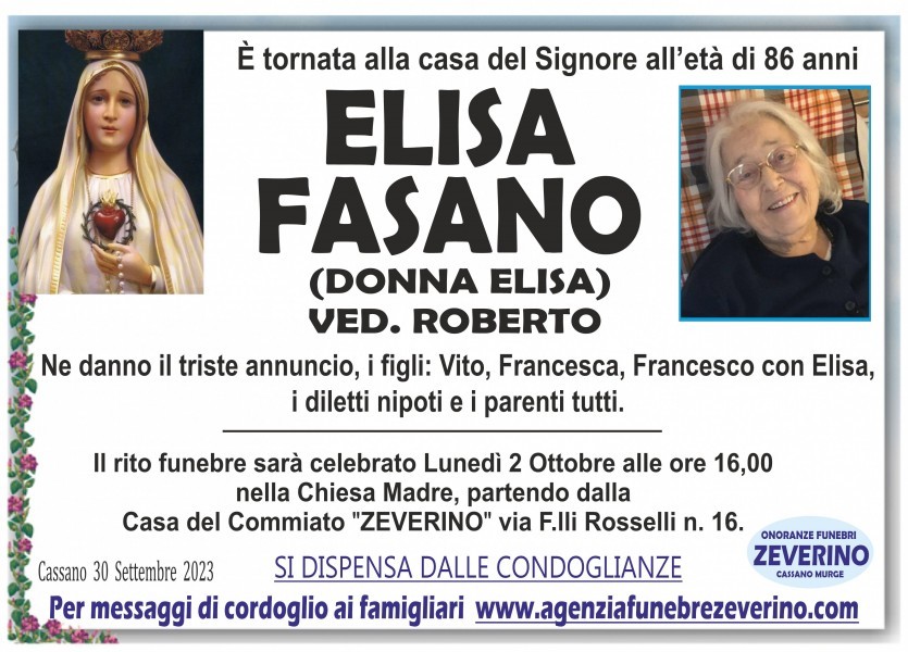 Elisa Fasano