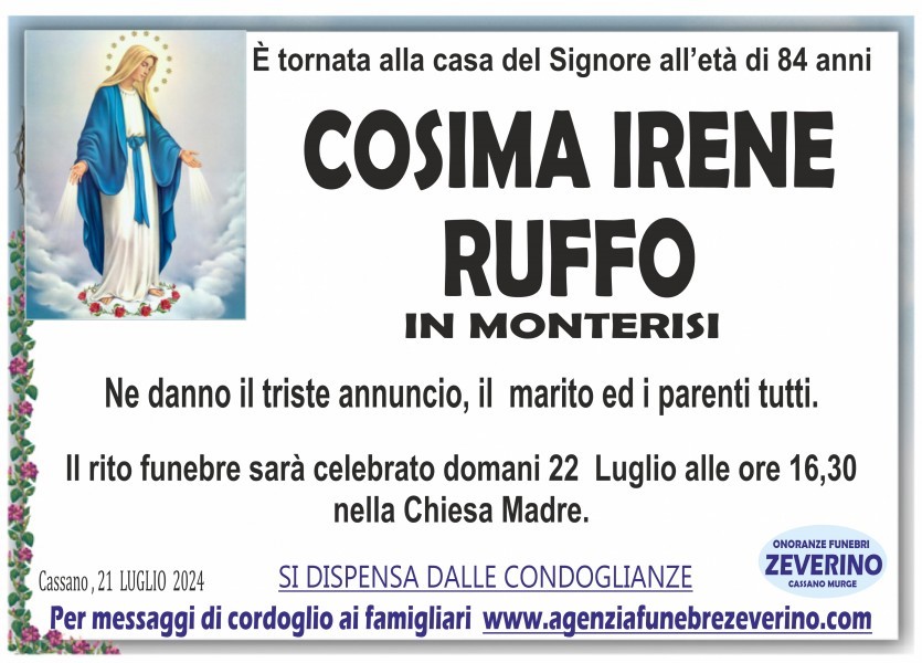 Cosima Irene Ruffo