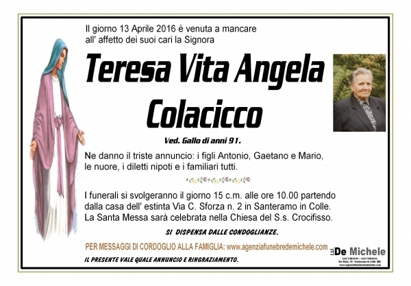 Teresa Vita Angela Colacicco