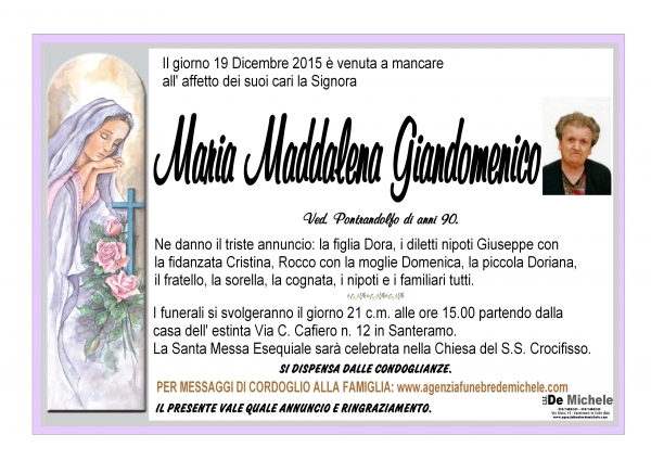 Maria Maddalena Giandomenico