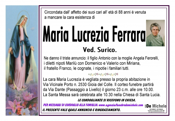 Maria Lucrezia Ferrara