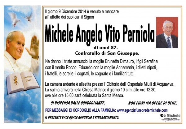 Michele Angelo Vito Perniola