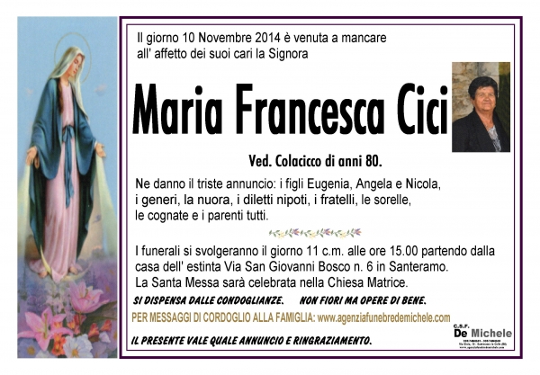 Maria Francesca Cici