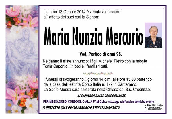 Maria Nunzia Mercurio