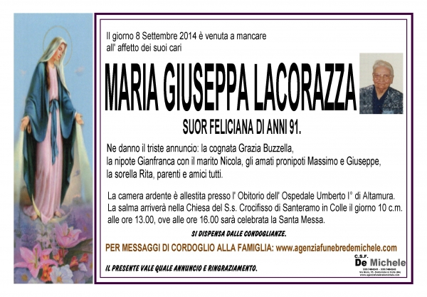 Maria Giuseppe Lacorazza