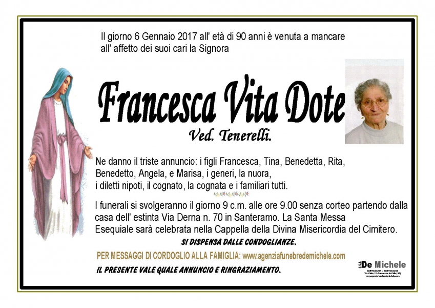 Dote Francesca Vita
