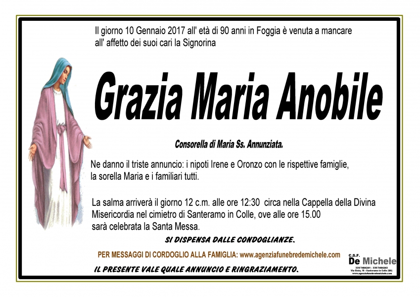 Grazia Maria  Anobile