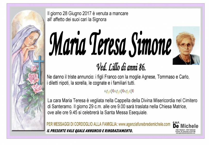 Maria Teresa Simone