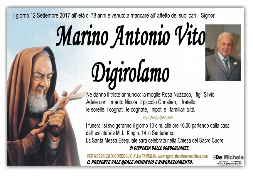Marino Antonio Vito Digirolamo