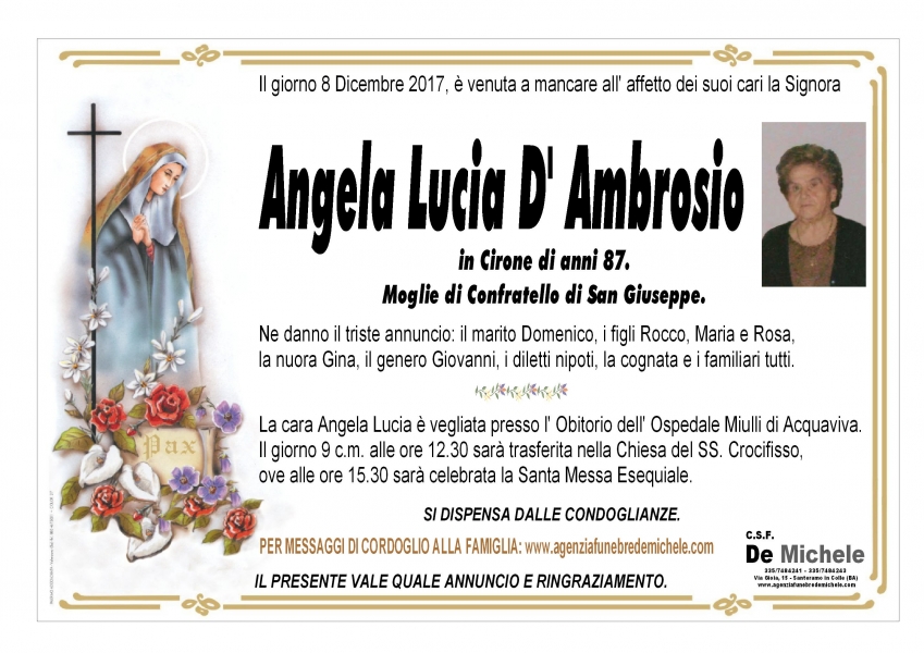 Angela Lucia D'ambrosio